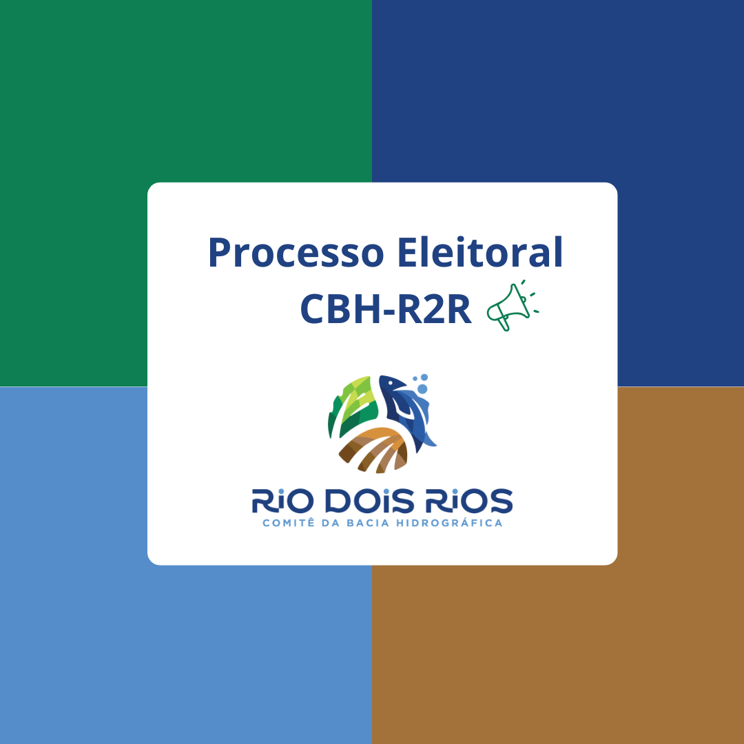 Inscrições abertas para a nova composição do Comitê Rio Dois Rios